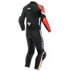Dainese AVRO 4 2PCS kombinéza černá/fluo-červená/bílá vel.48